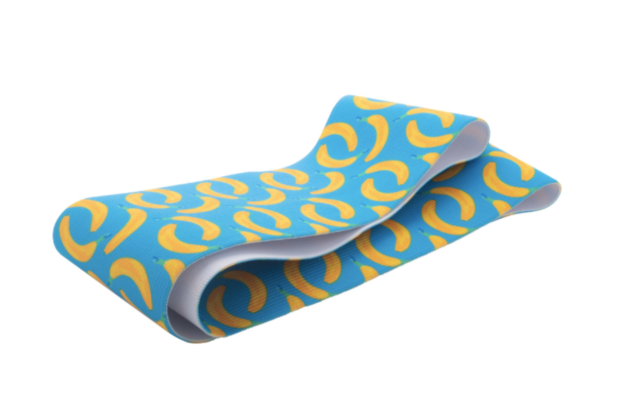 <p>The elastic fitness band for training from the 'Be Creative' collection by Anda Present can be customized with sublimation prints on the outside</p>
